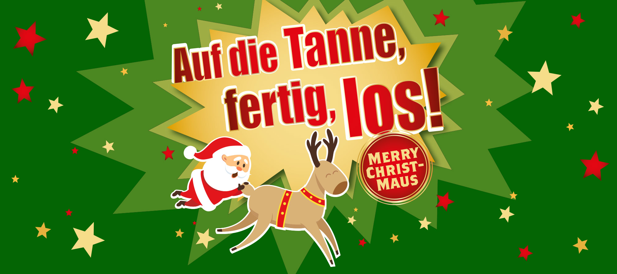 Auf die Tanne, fertig, los! - Merry Christmaus